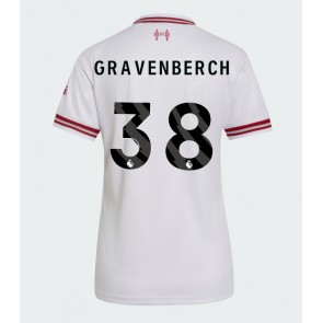 Liverpool Ryan Gravenberch #38 Udebanetrøje Dame 2026-27 Kortærmet